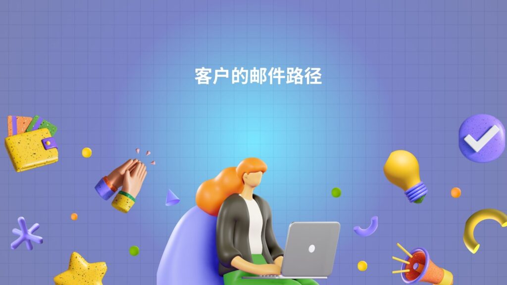 客户的邮件路径