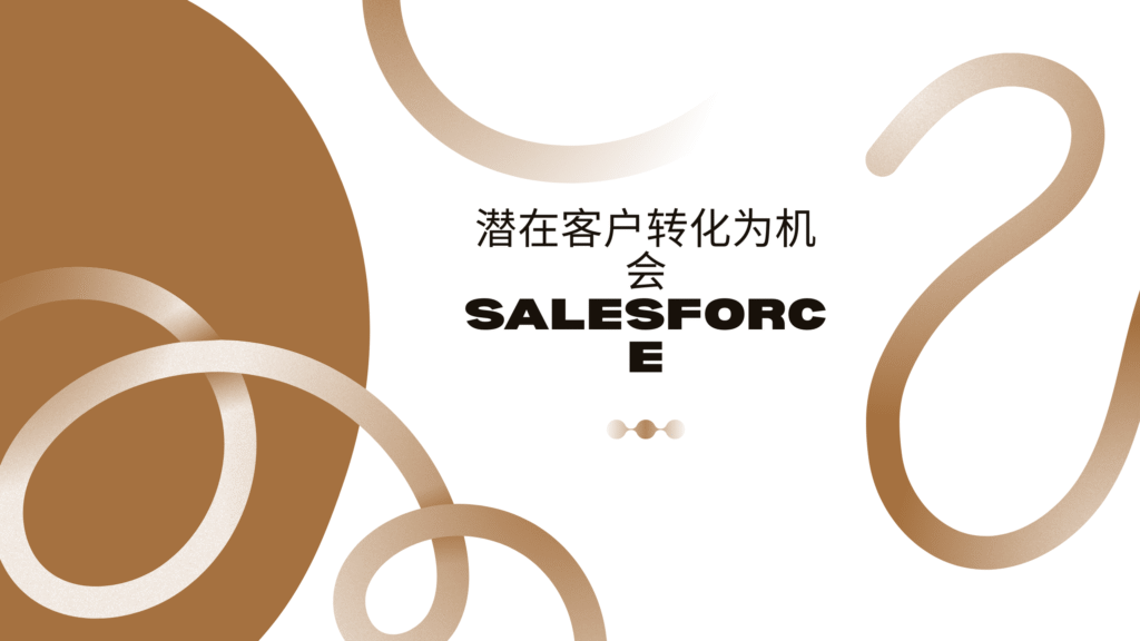 潜在客户转化为机会 Salesforce